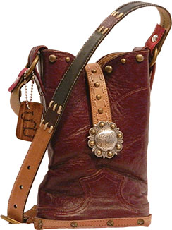 cowboy boot purse