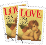 stamps, 'Love' Angel, 1995